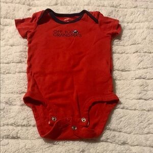 Carter's Red Baby One Piece